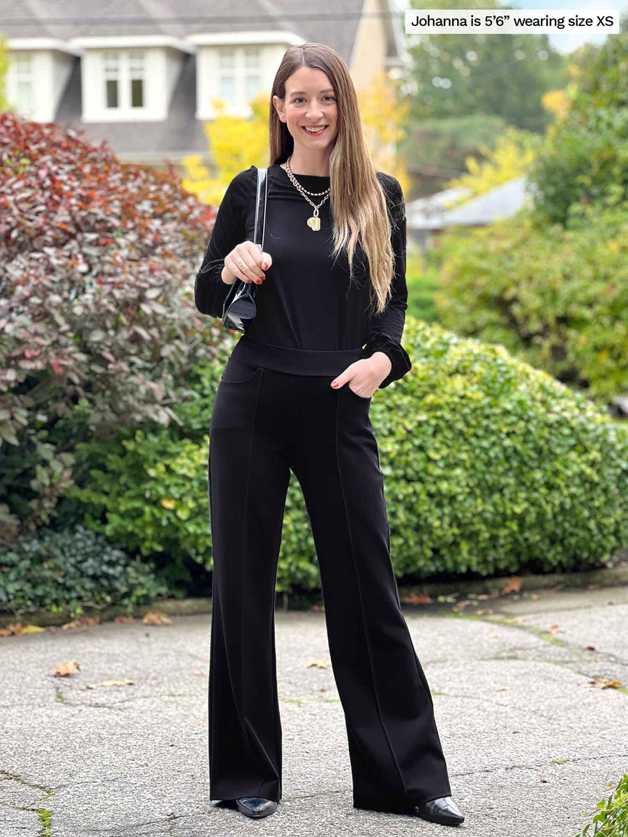 How to wear Ponte Pants and look a Million Dollars - Lifestyle Fifty