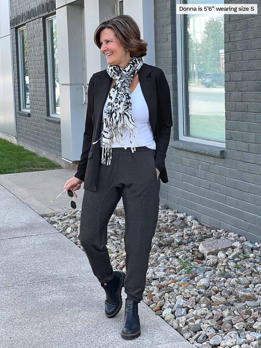 Silvie slouch pant, Sustainable women's fashion made in Canada