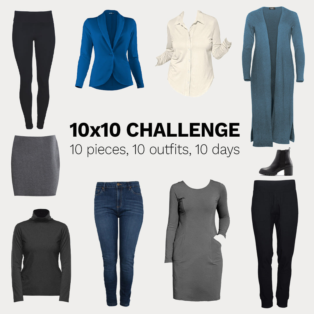 How To Create A Smart-Casual Capsule Wardrobe: 10 Pieces / 9 Outfits -  Classy Yet Trendy