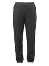 An off figure image of Miik's Cameron luxe fleece jogger with pockets in charcoal 