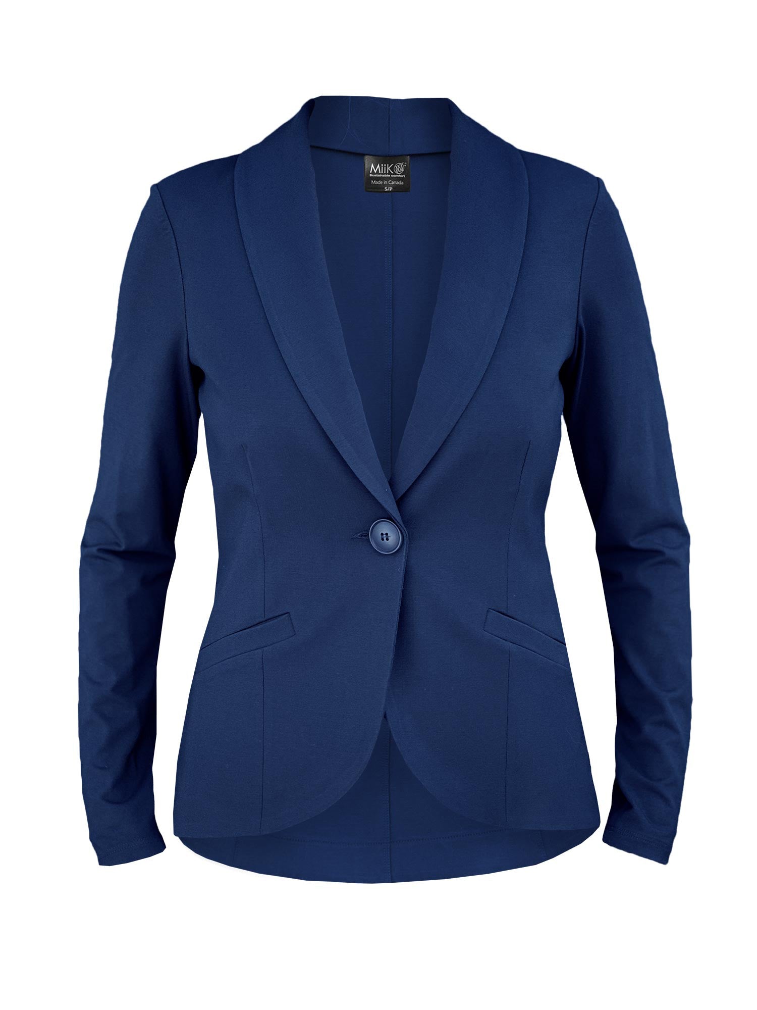 An off-figure image of the Emily soft blazer 