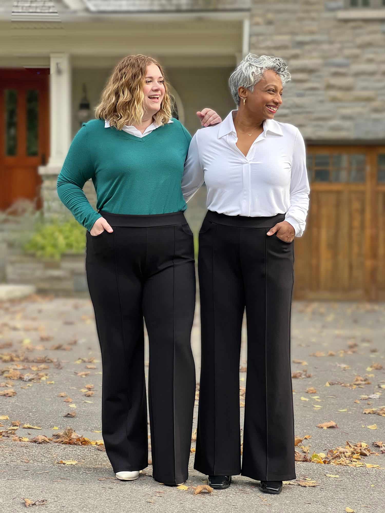 Women Bell Bottom Pants Palazzo Pants Bootcut Flare Pants Yoga Leggings Tall  Pants 36 Long Inseam & Custom Inseam Petite and Plus -  Canada