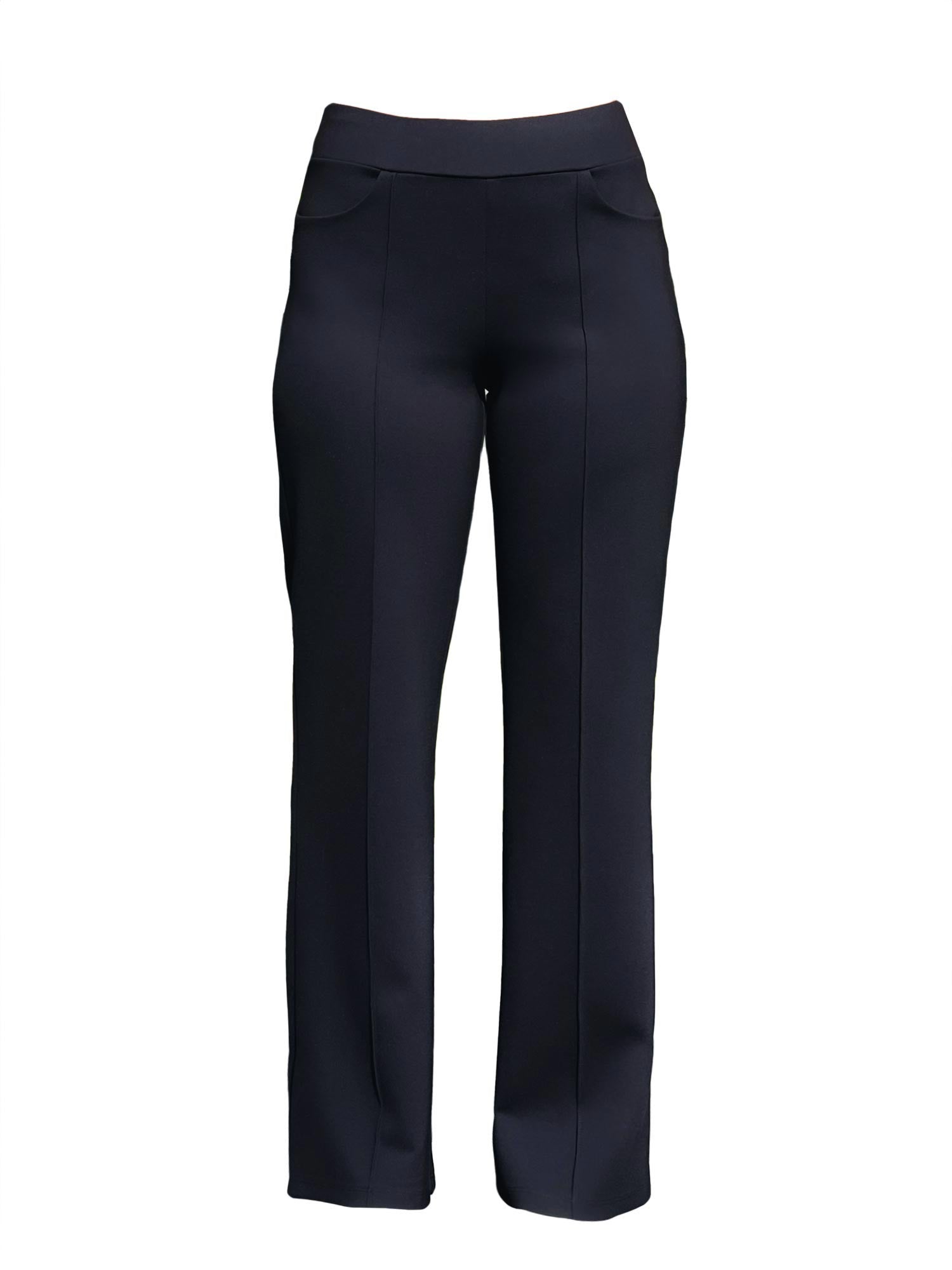 Elegant High-Waist Black Pants for Women