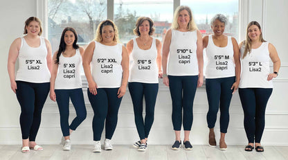 Group of women of all different sizes wearing Miik&