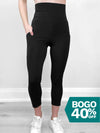 Seana high waisted pocket capri legging