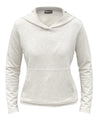 An off figure image of Miik's Essex cropped fleece hoodie