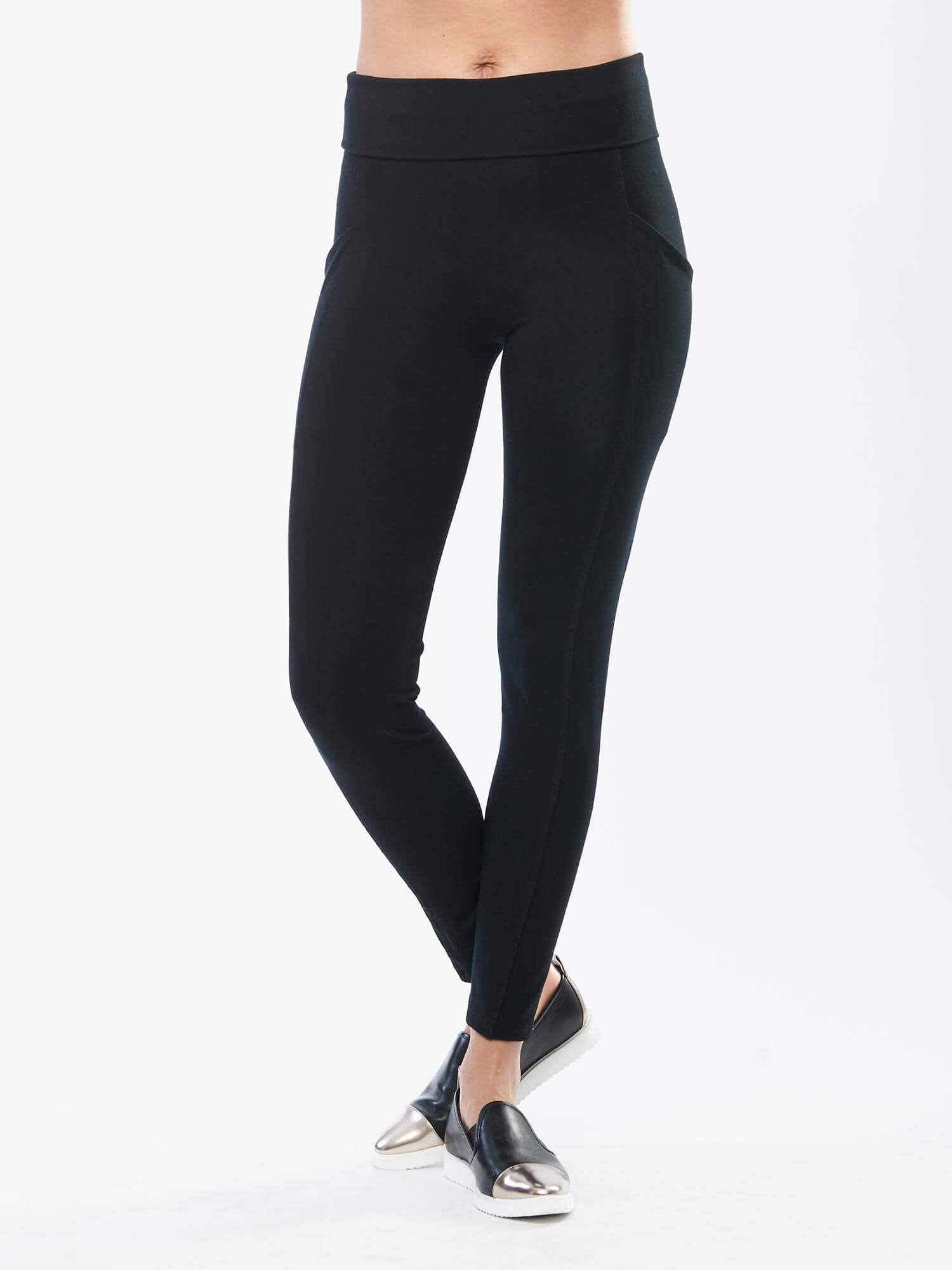 High Waisted Pocket Leggings, Made in Canada